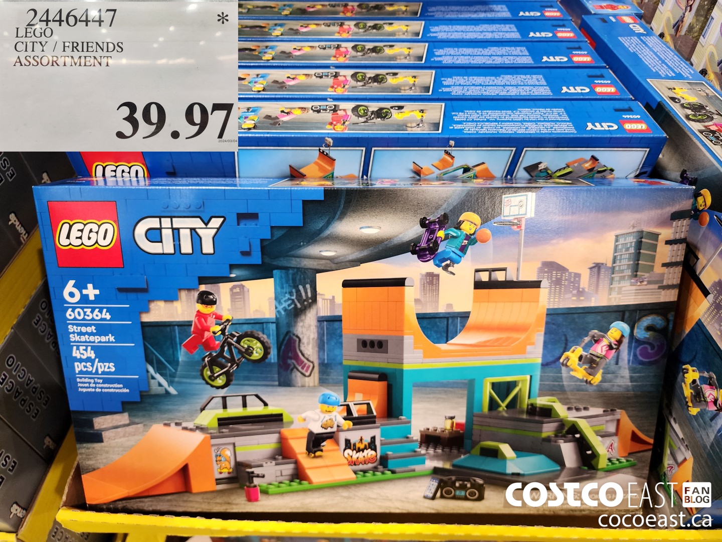 2446447 LEGO CITY / FRIENDS ASSORTMENT $39.97