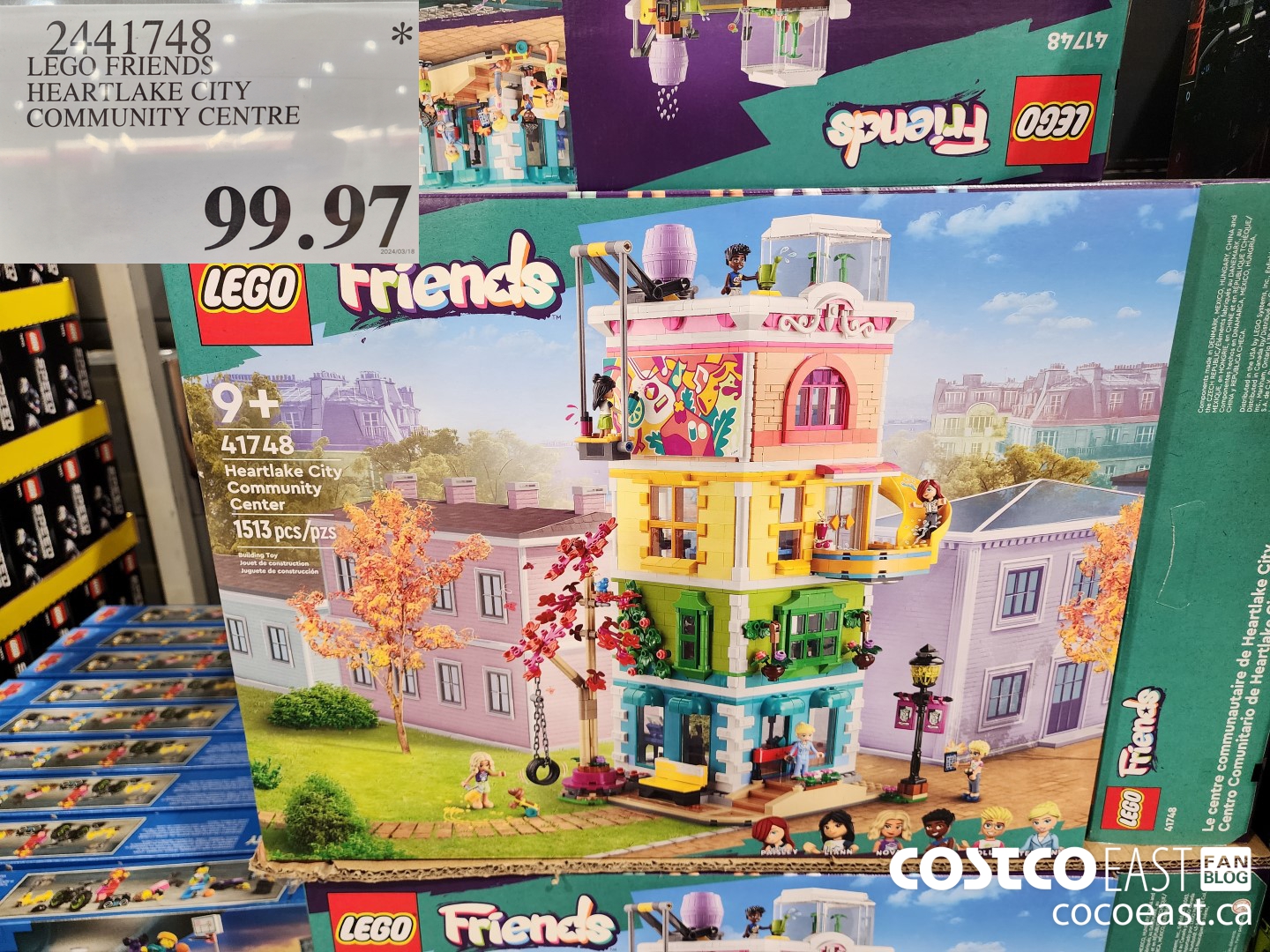 2441748 LEGO FRIEND HEARTLAKE CITY COMMUNITY CENTRE $99.97