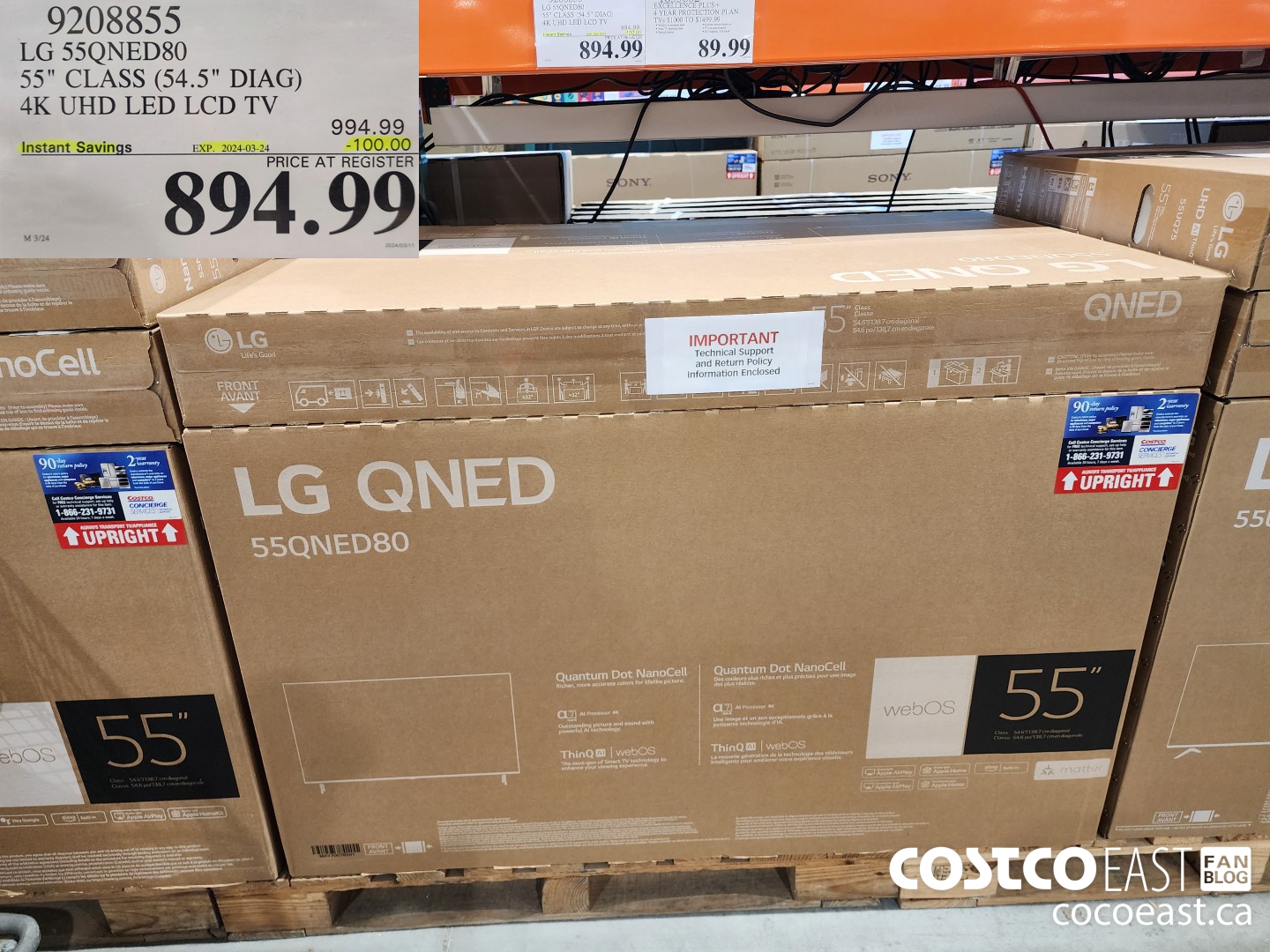 9208855 LG 55QNED80 55