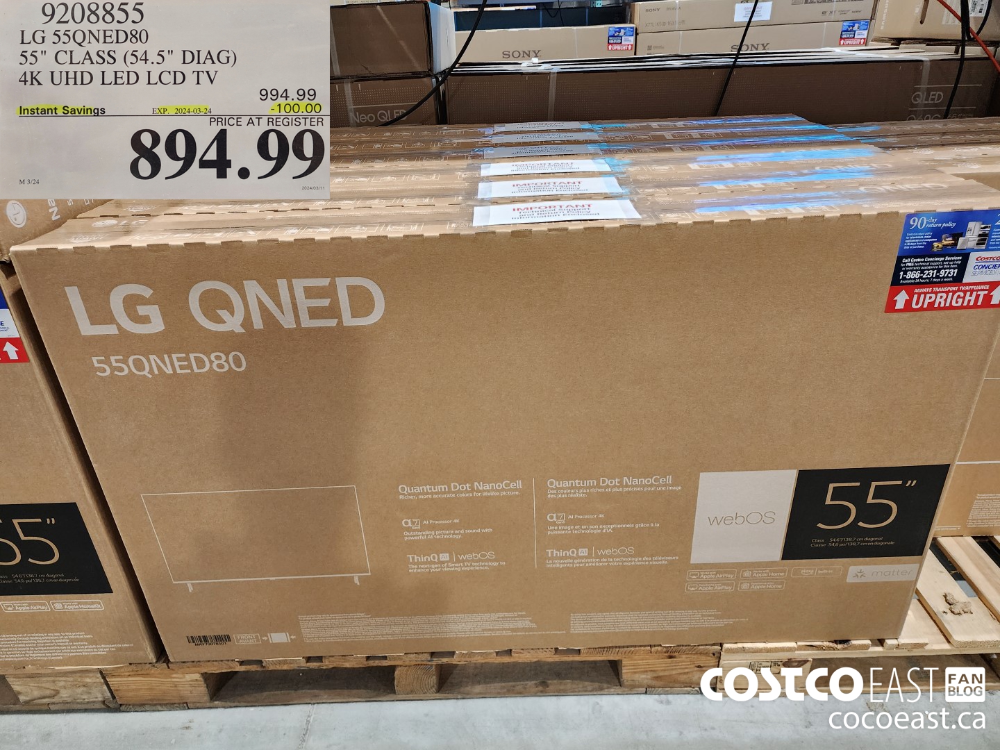 9208855 LG 55QNED80 55