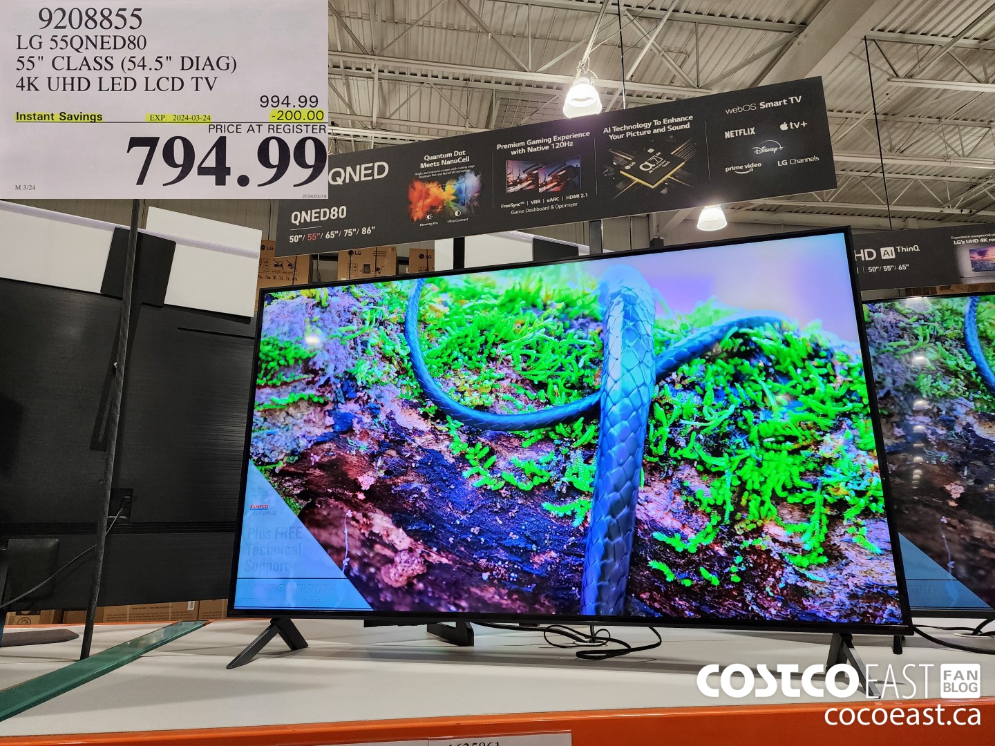 9208855 LG 55QNED80 55