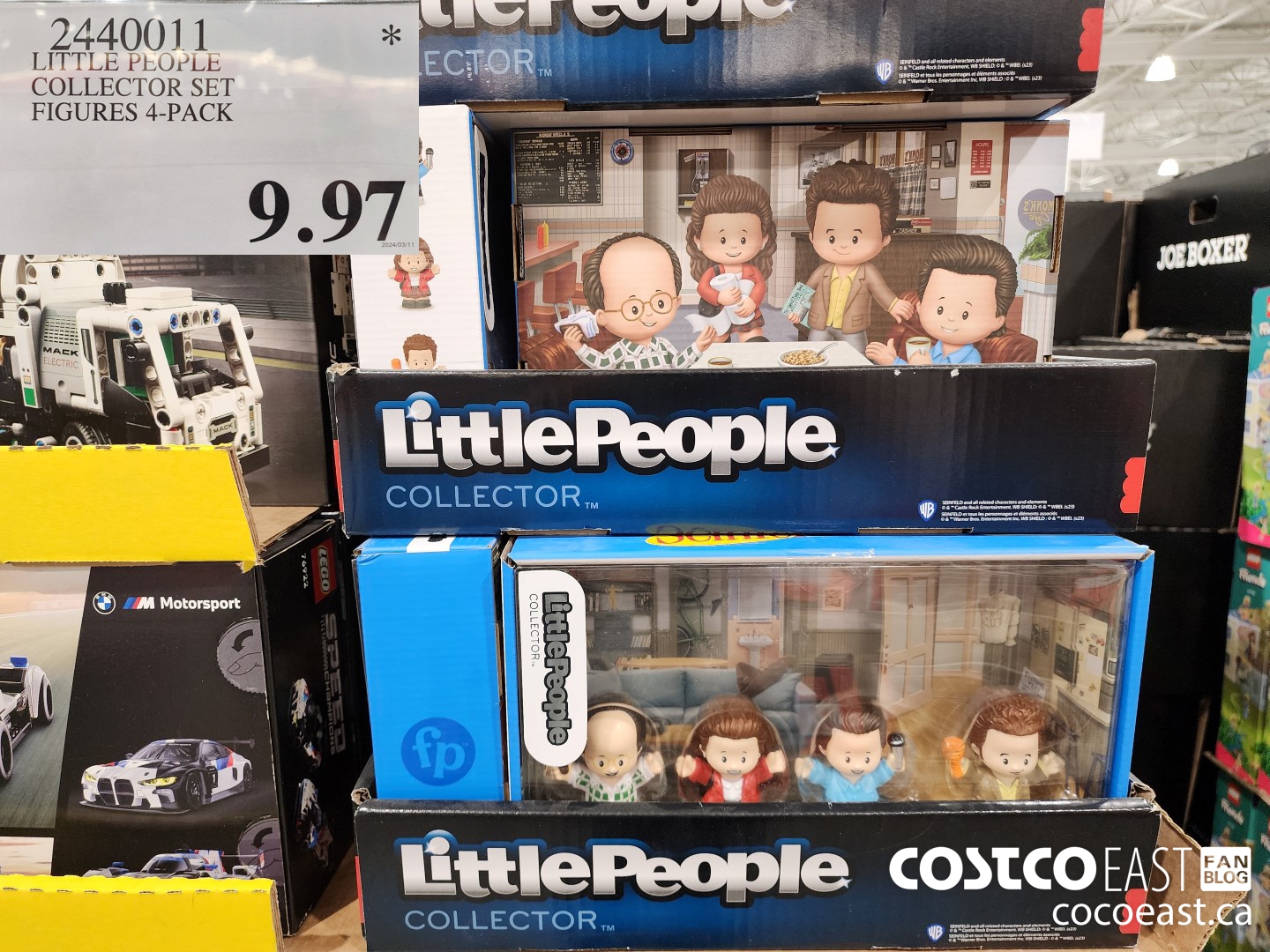 2440011 LITTLE PEOPLE COLLECTOR SET FIGURES 4-PACK $9.97