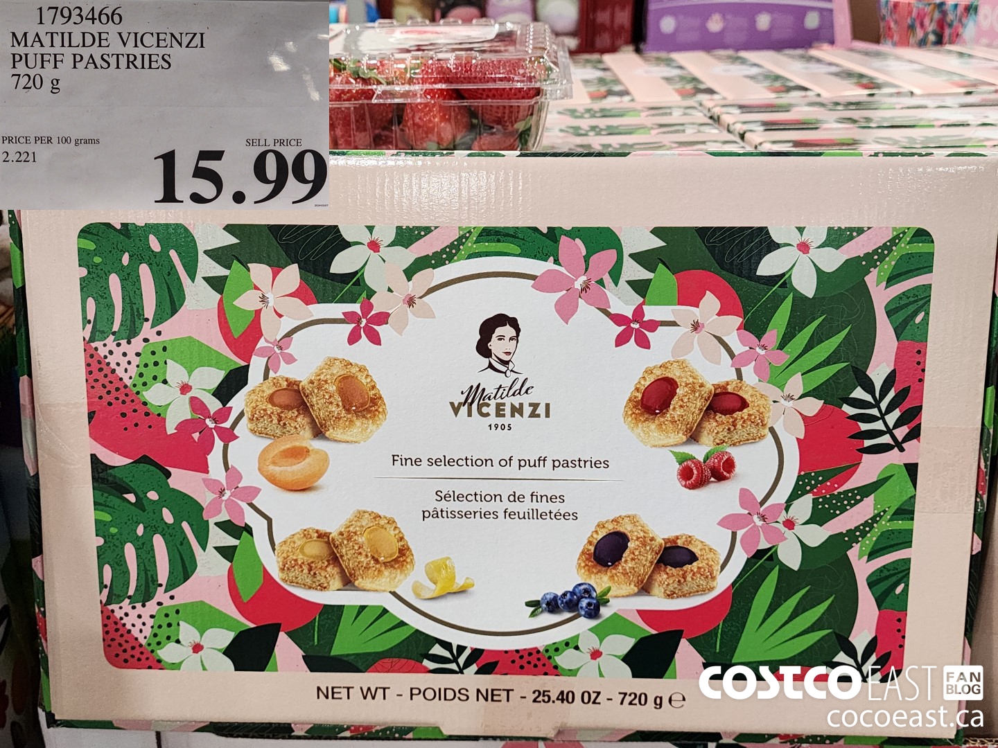 1793466 MATILDE VICENZI PUFF PASTRIES 720 g $15.99