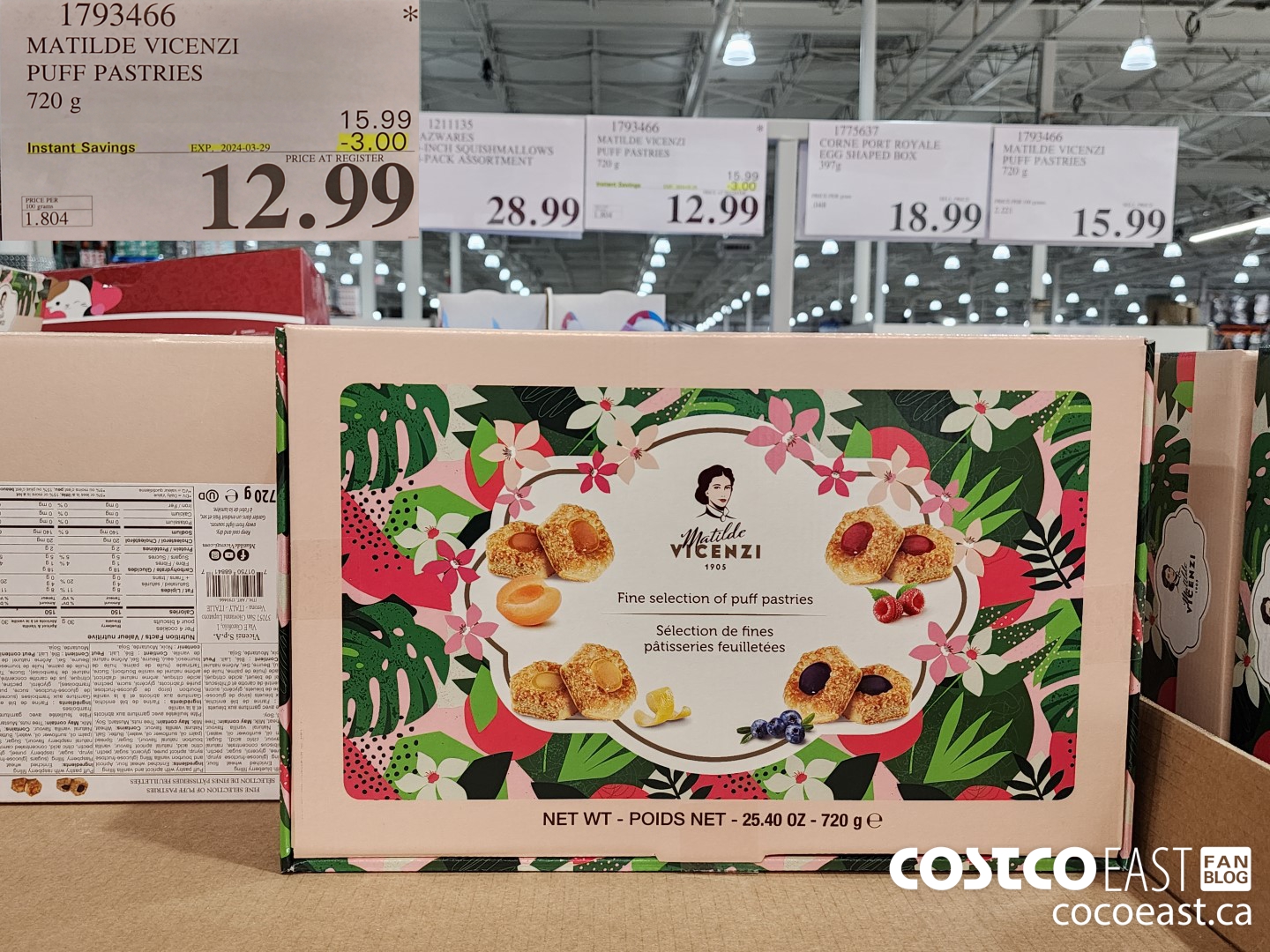 1793466 MATILDE VICENZI PUFF PASTRIES 720 g ($3.00 INSTANT SAVINGS EXPIRES ON 2024-03-29) $12.99