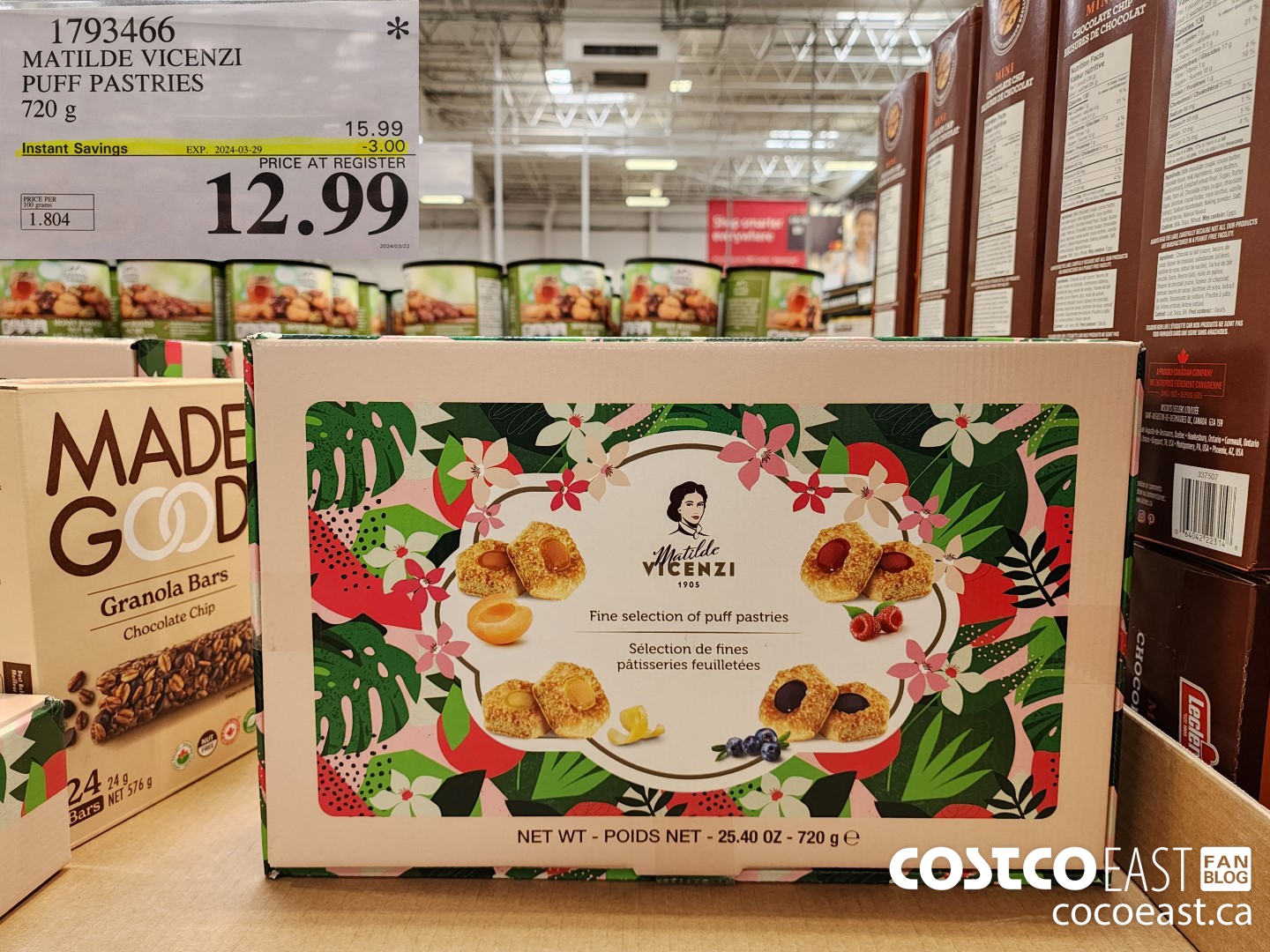 1793466 MATILDE VICENZI PUFF PASTRIES 720 g ($3.00 INSTANT SAVINGS EXPIRES ON 2024-03-29) $12.99