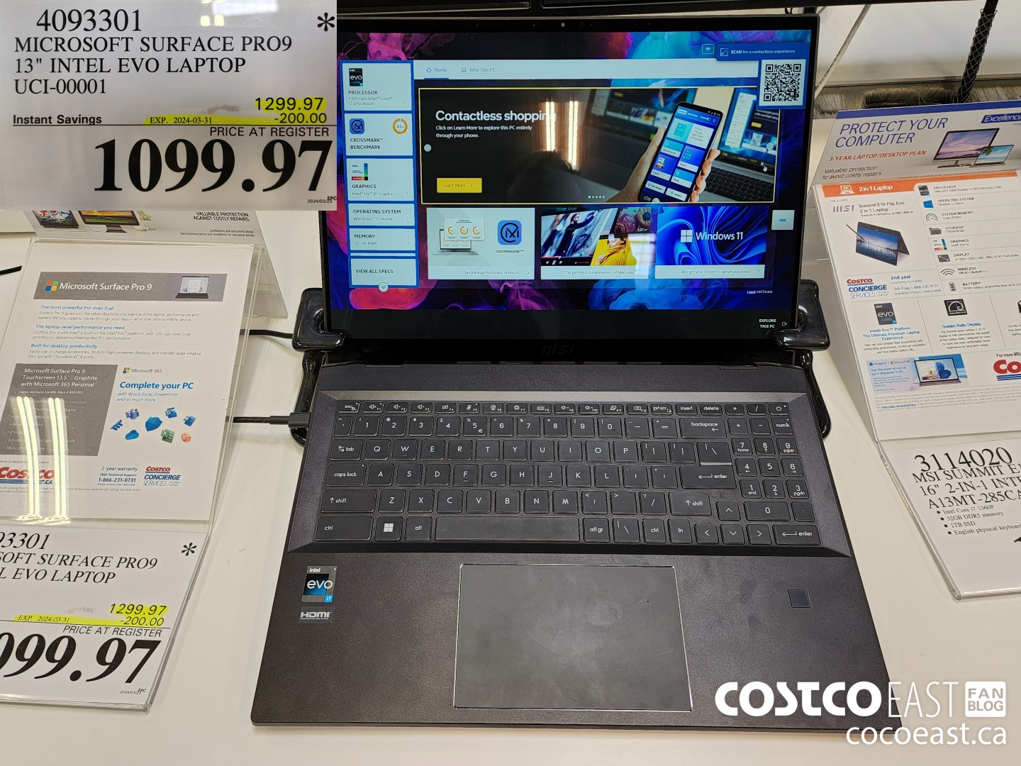 4093301 MICROSOFT SURFACE PRO9 13