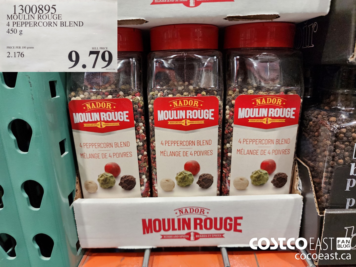1300895 MOULIN ROUGE 4 PEPPERCORN BLEND 450 g $9.79