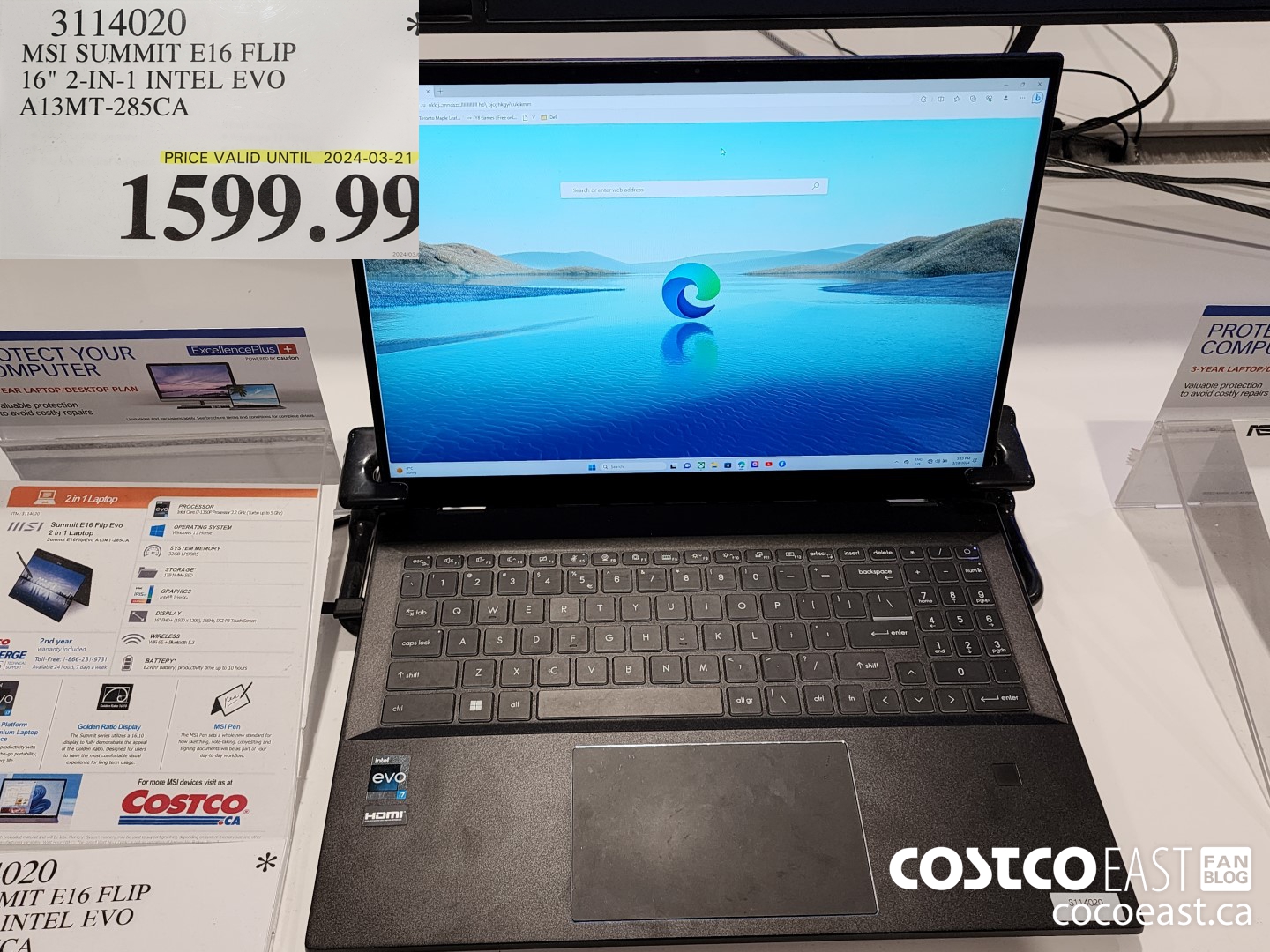 3114020 MSI SUMMIT E16 FLIP 16