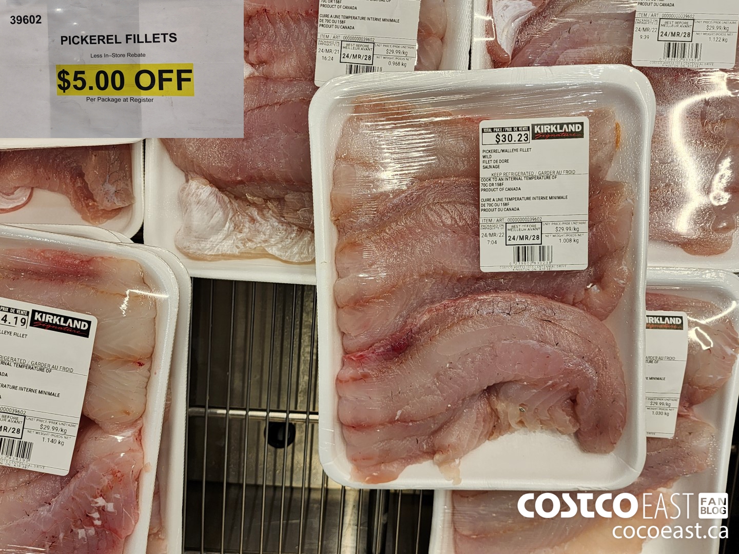 39602 PICKEREL FILLETS ($5.00 INSTANT SAVINGS)