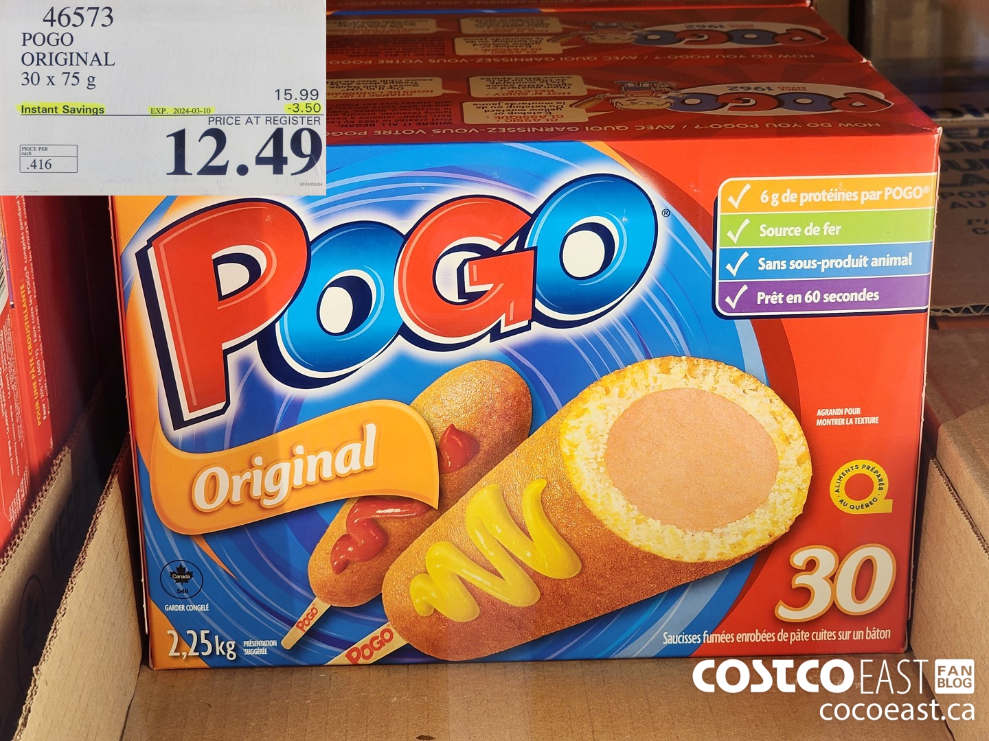 46573 POGO ORIGINAL 30 X 75 G ($3.50 INSTANT SAVINGS EXPIRES ON 2024-03-10) $12.49