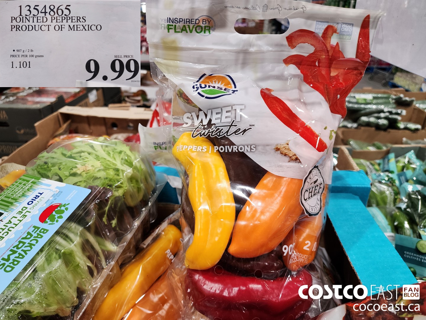 1354865 POINTED PEPPERS PRODUCT OF MEXICO $9.99