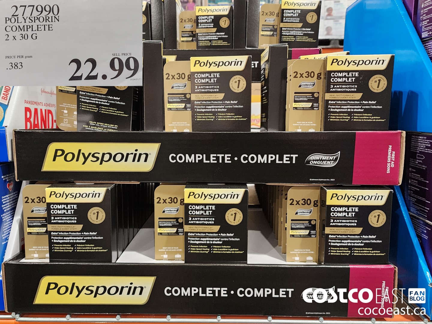 277990 POLYSPORIN COMPLETE 2 X 30 G $22.99