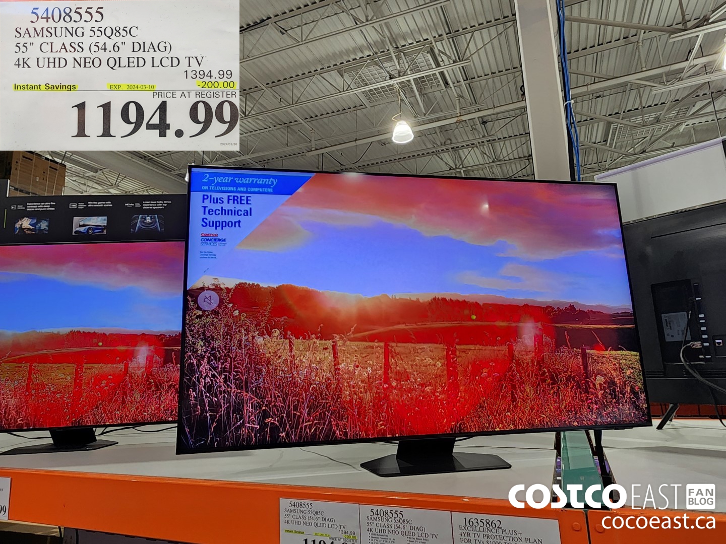 5408555 SAMSUNG 55Q85C 55