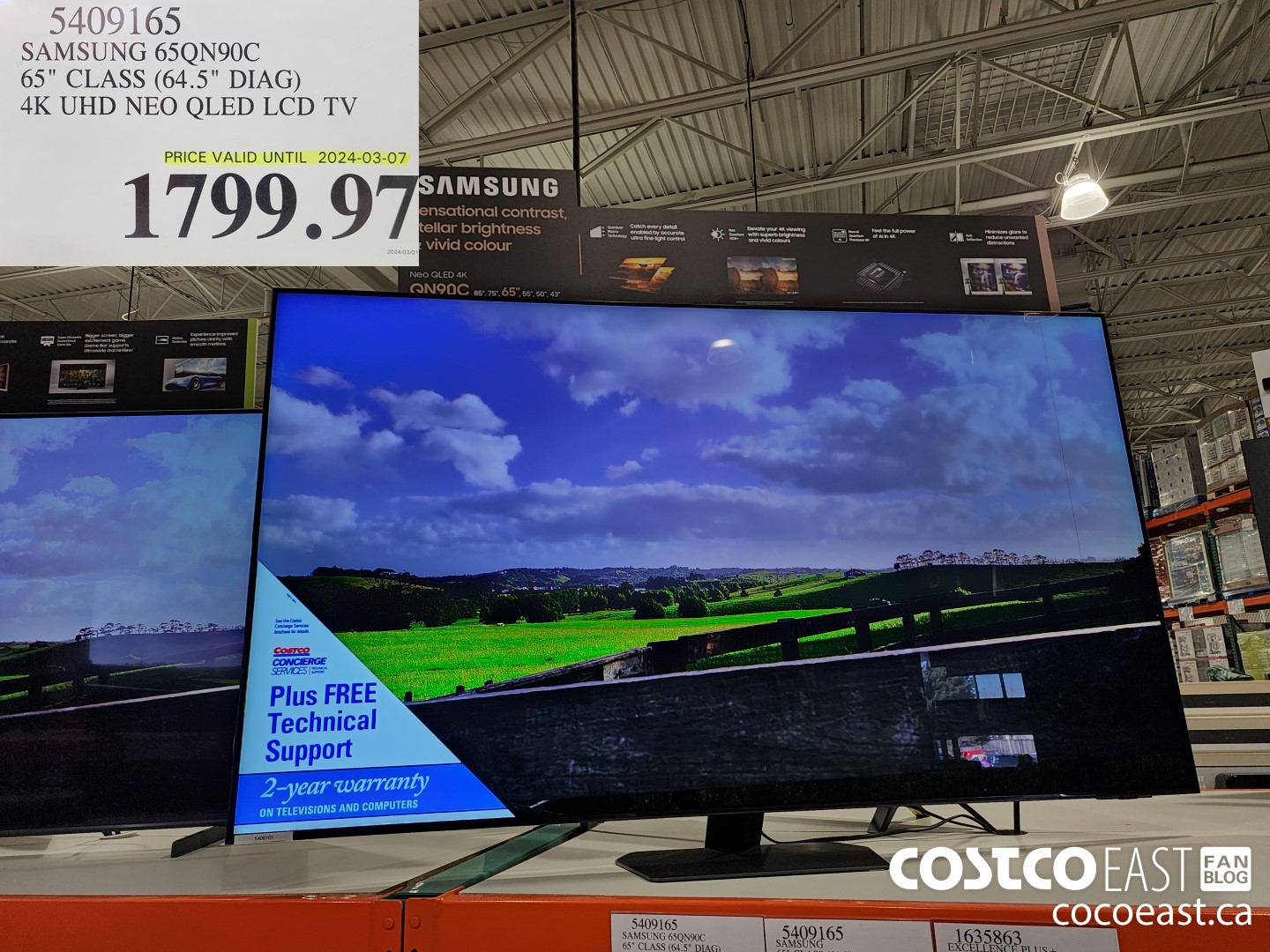 5409165 SAMSUNG 65QN90C 65