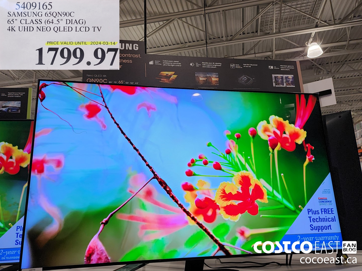 5409165 SAMSUNG 65QN90C 65