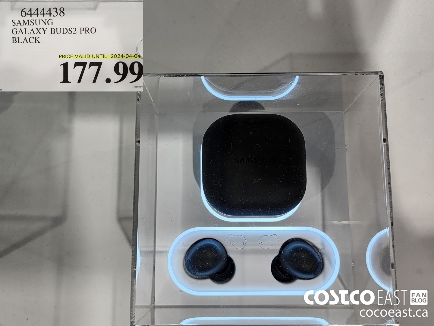 6444438 SAMSUNG GALAXY BUDS2 PRO BLACK $177.99