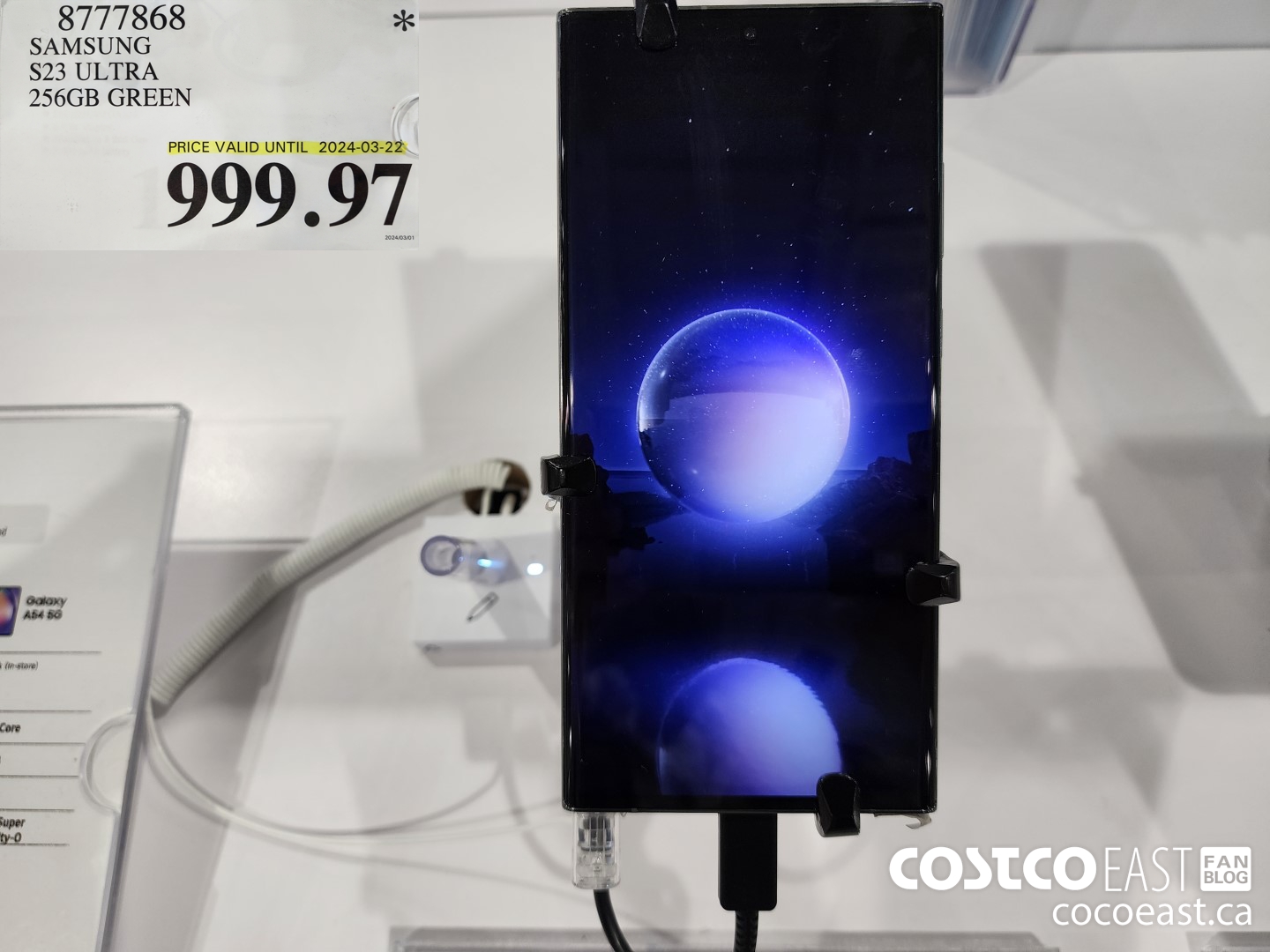 8777868 SAMSUNG S23 ULTRA 256GB GREEN $999.97