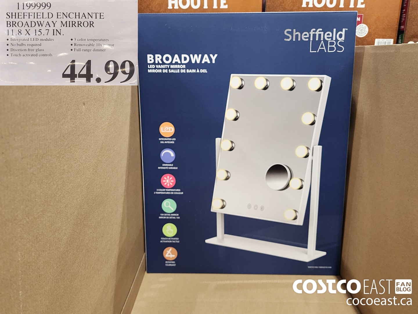 1199999 SHEFFIELD ENCHANTE BROADWAY MIRROR 11.8 X 15.7 $44.99