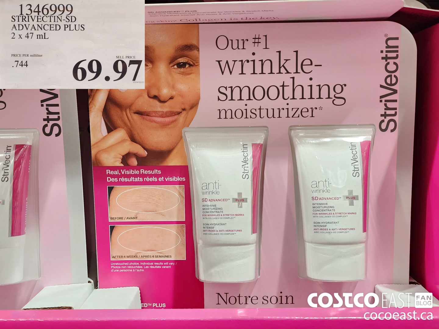 1346999 STRIVECTIN-SD ADVANCED PLUS 2 X 47ML $69.97