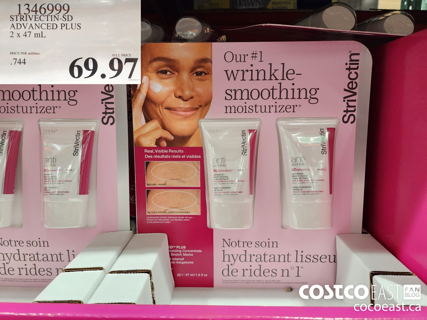 1346999 STRIVECTIN-SD ADVANCED PLUS 2 X 47ML $69.97