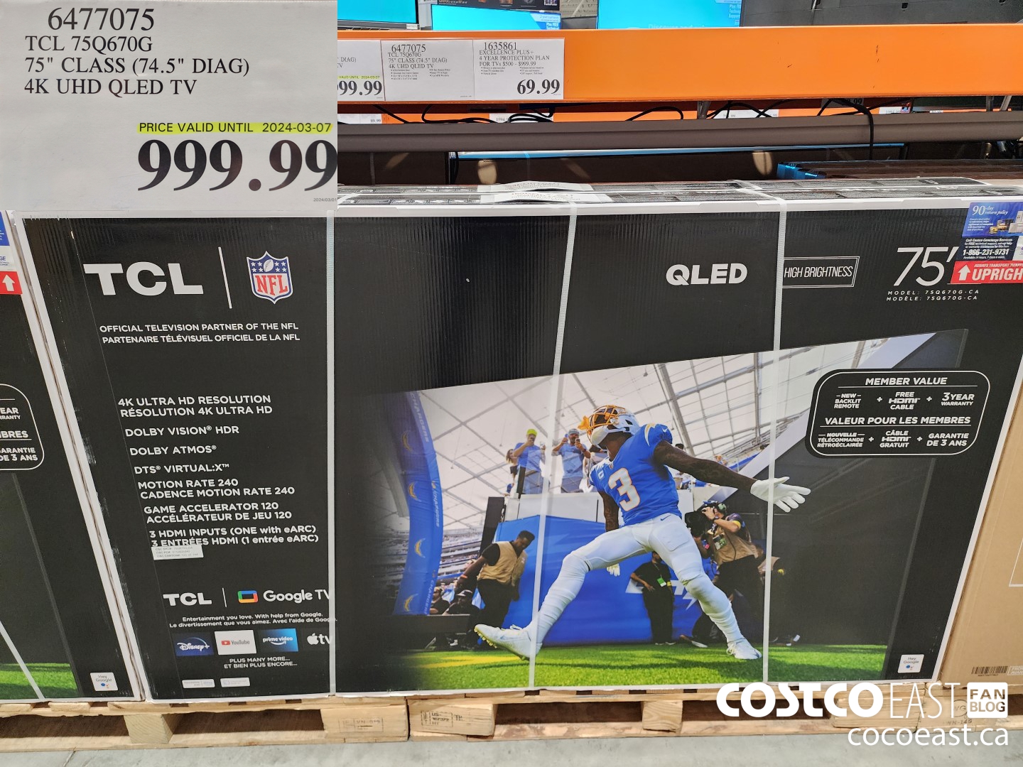 6477075 TCL 75Q670G 75