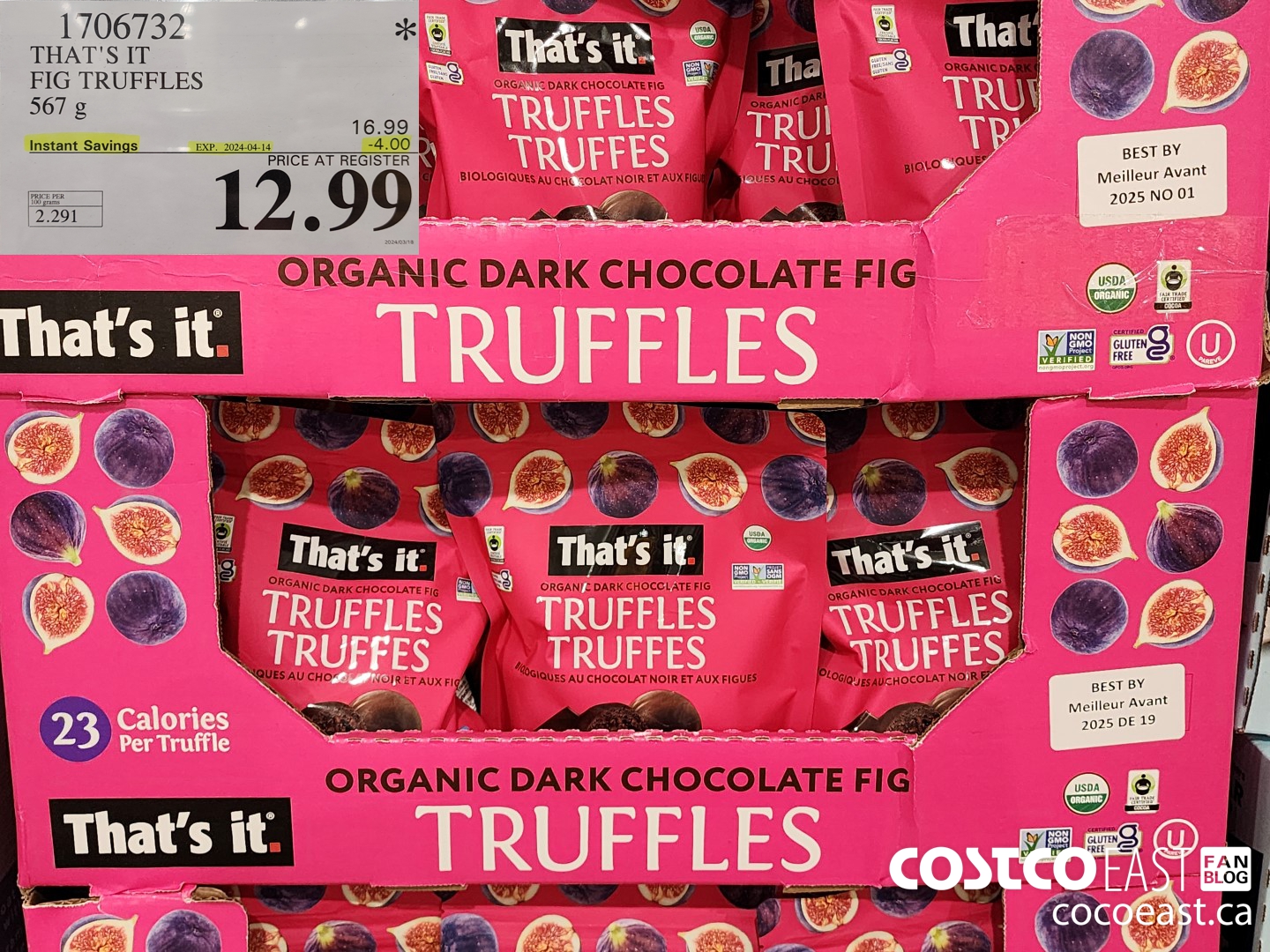 1706732 THAT'S IT FIG TRUFFLES 567 g ($4.00 INSTANT SAVINGS EXPIRES ON 2024-04-14) $12.99