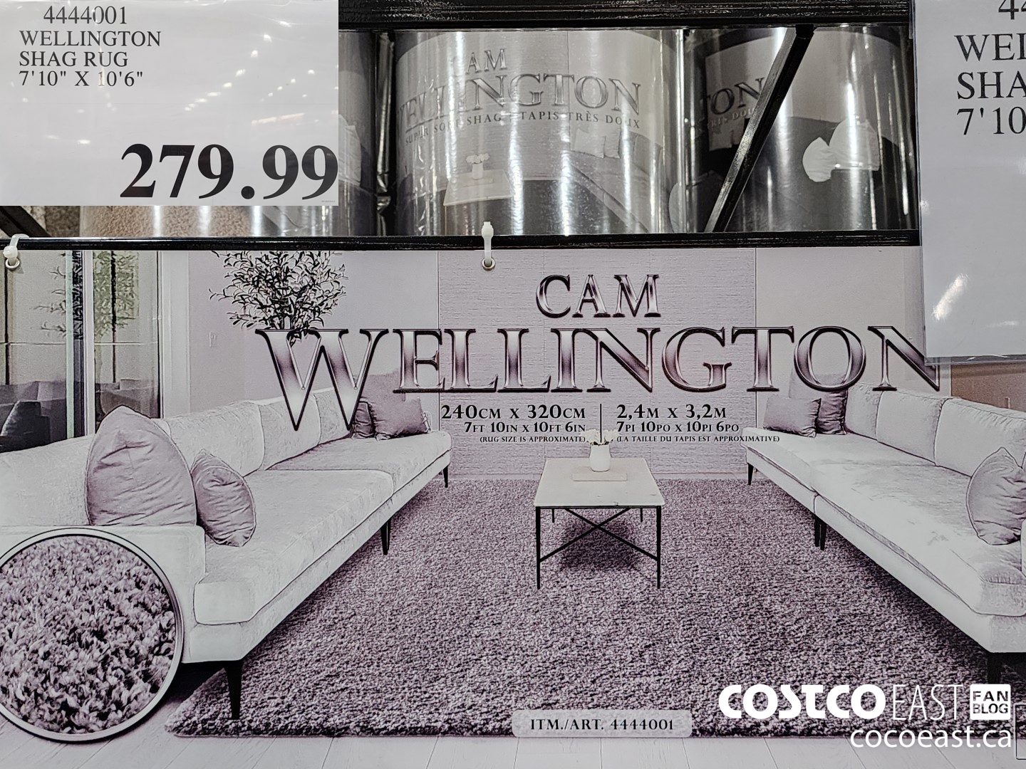 4444001 WELLINGTON SHAG RUG 7'10