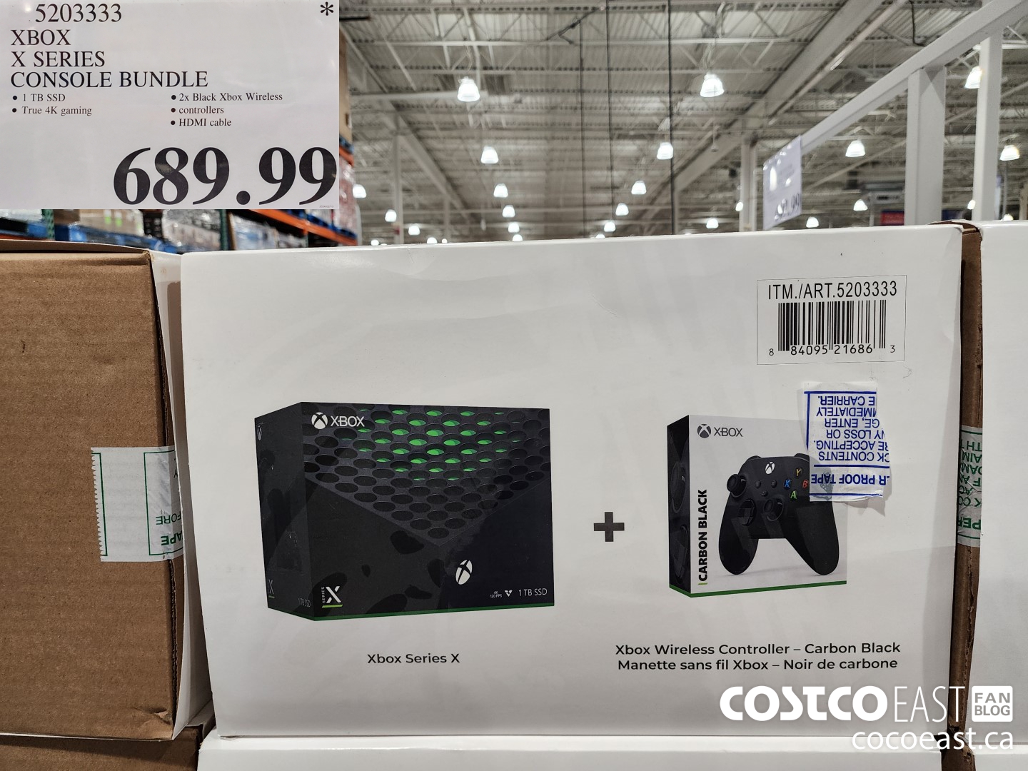 5203333 XBOX X SERIES CONSOLE BUNDLE $689.99