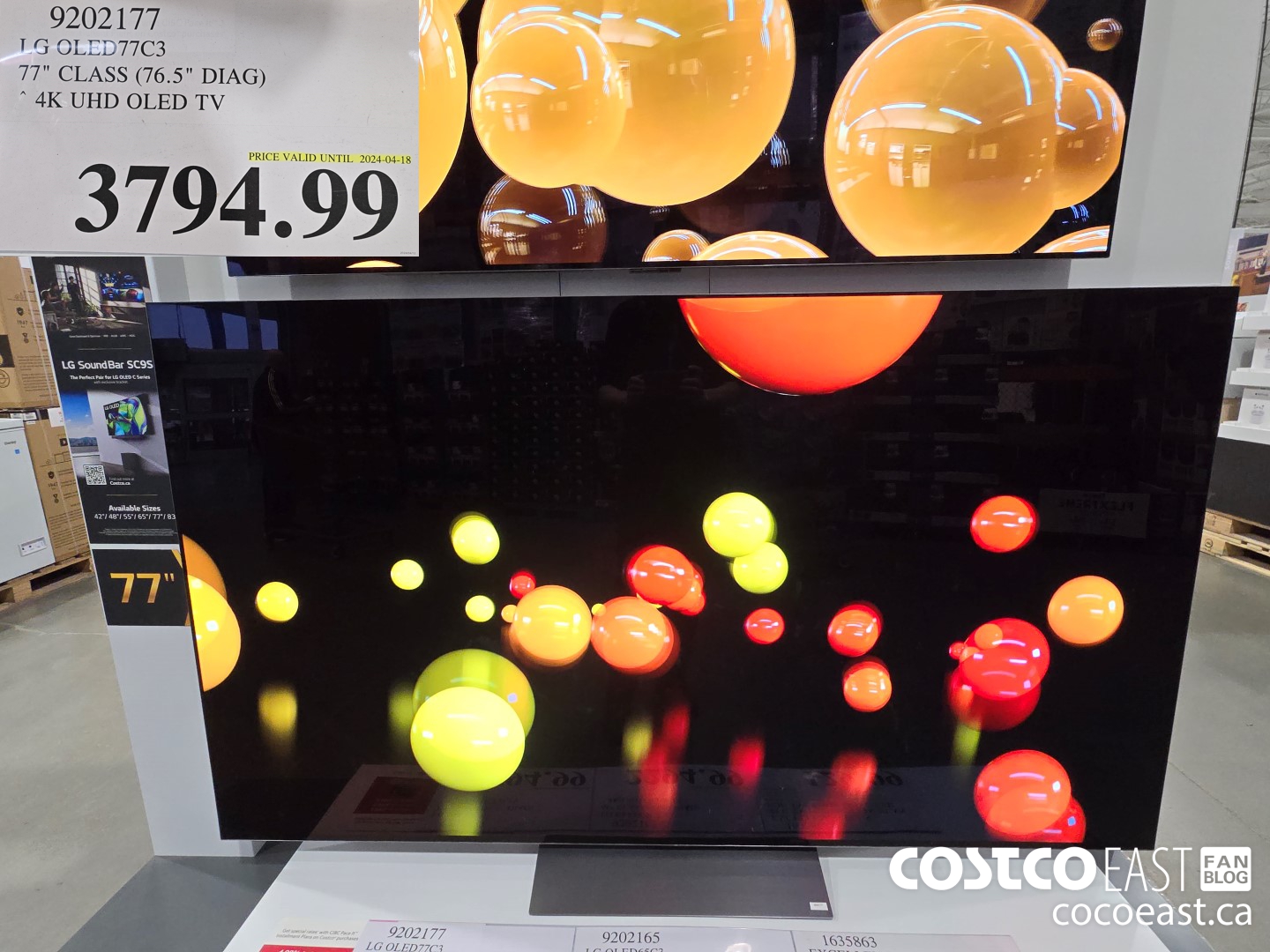 9202177 1G OLED77C3 77