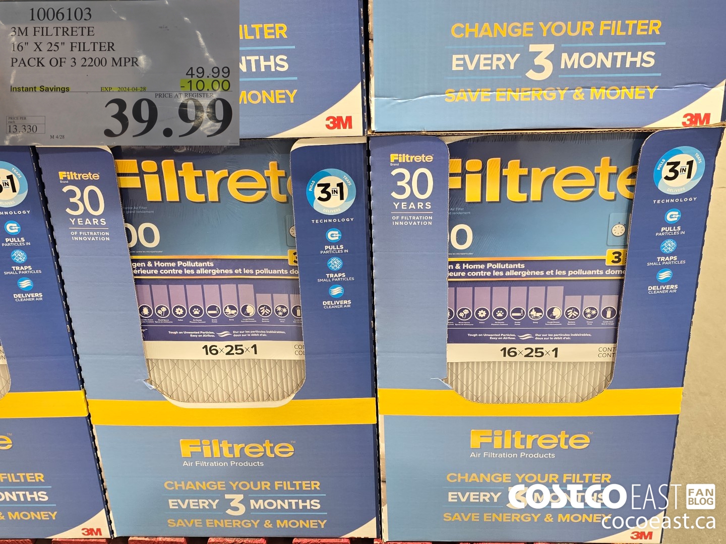 1006103 3M FILTRETE 16