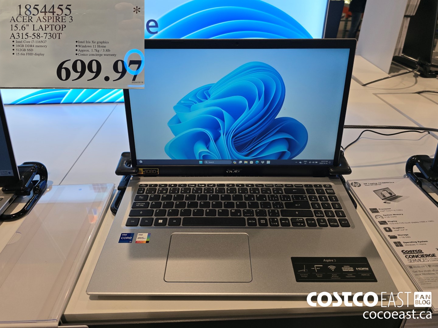 1854455 ACER ASPIRE 3 15.6