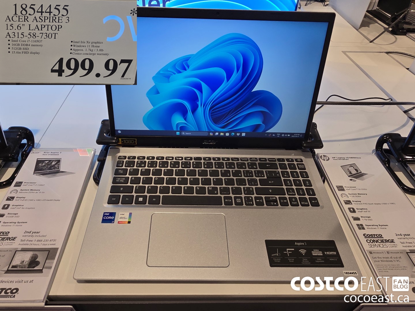 1854455 ACER ASPIRE 3 15.6