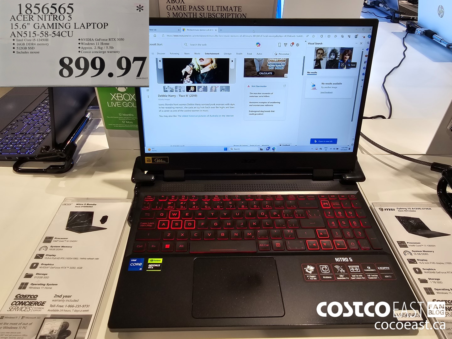 1856565 ACER NITRO 5 15.6