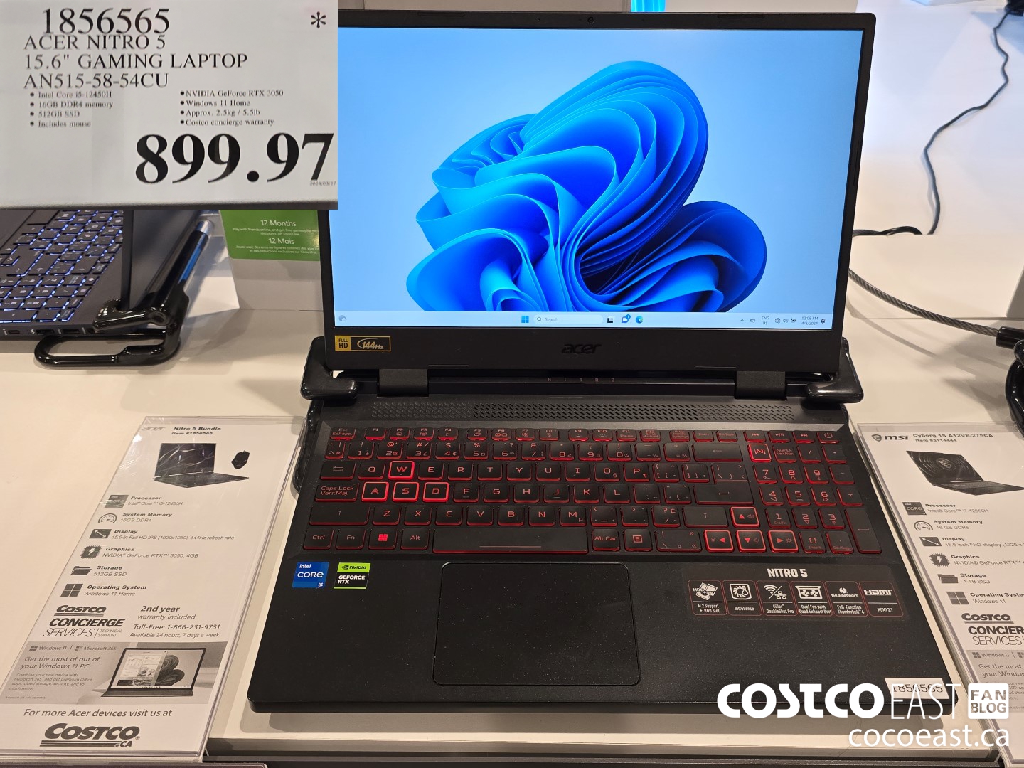 1856565 ACER NITRO 5 15.6