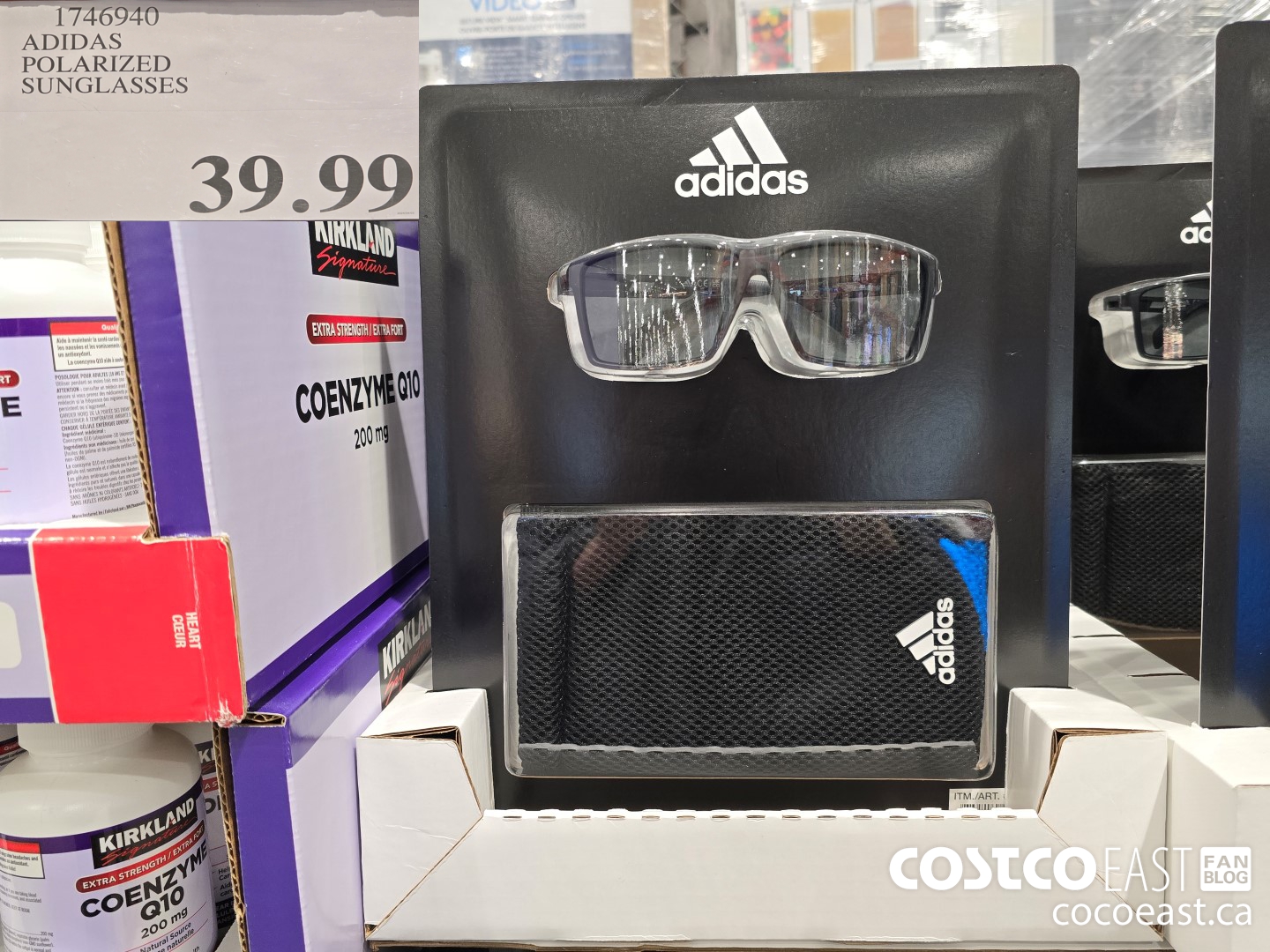 1746940 ADIDAS POLARIZED SUNGLASSES $39.99