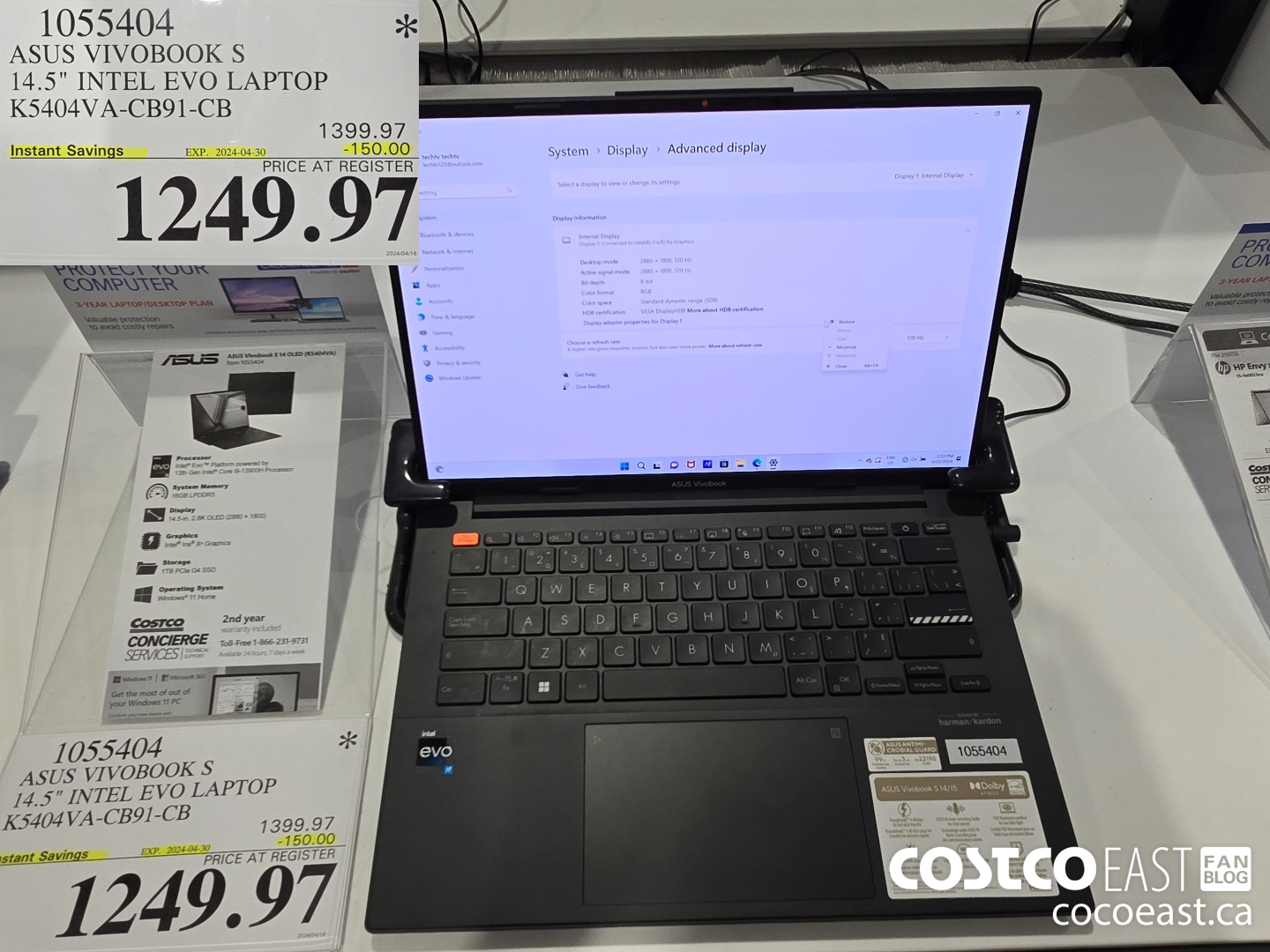 1055404 ASUS VIVOBOOK S 14.5