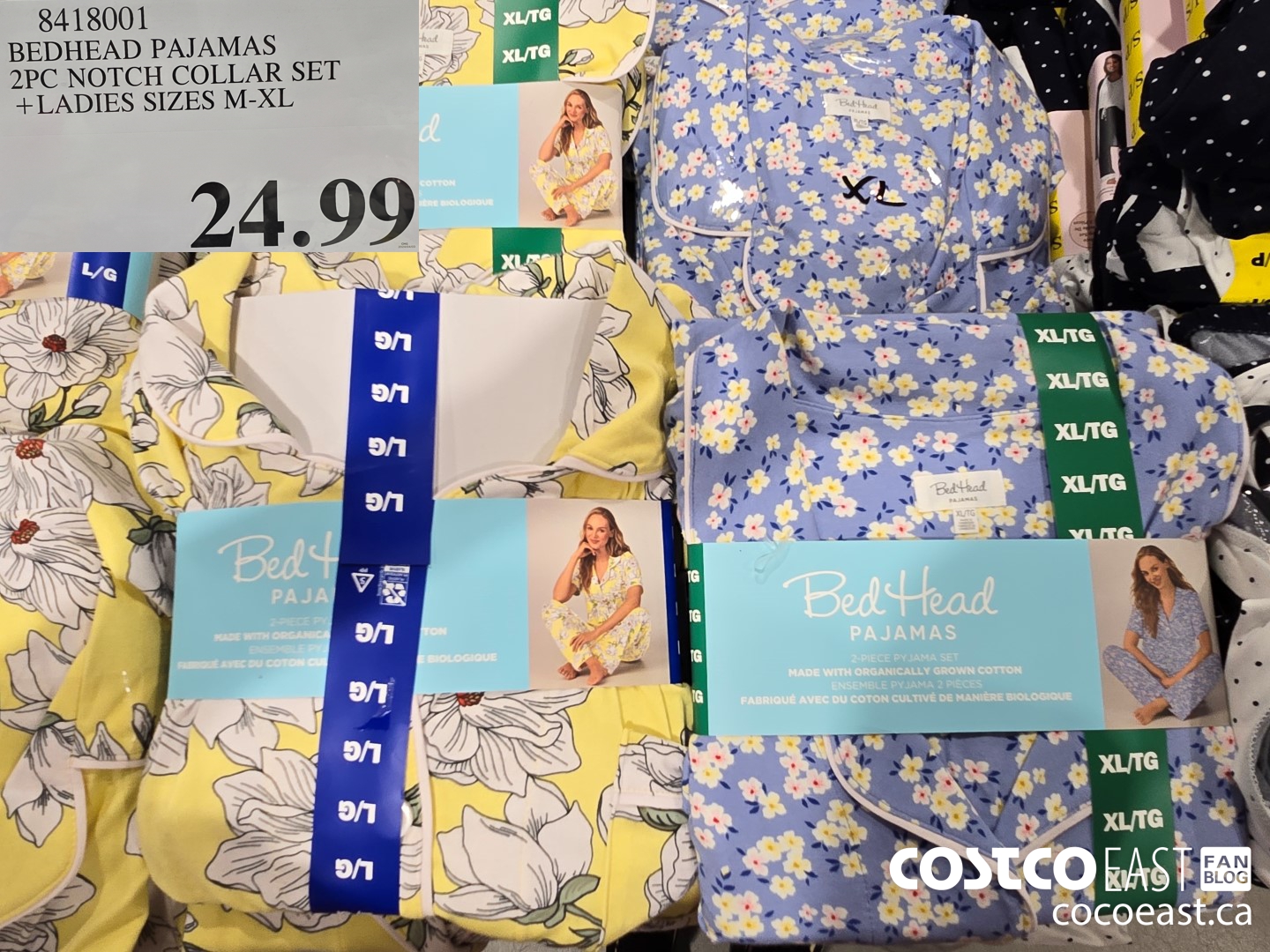 8418001 BEDHEAD PAJAMAS 2PC NOTCH COLLAR SET +LADIES SIZES M-XL $24.99