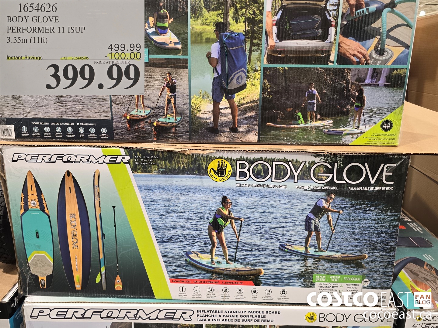 1654626 BODY GLOVE PERFORMER 11 ISUP 3.35m (11ft) ($100.00 INSTANT SAVINGS EXPIRES ON 2024-05-05) $399.99