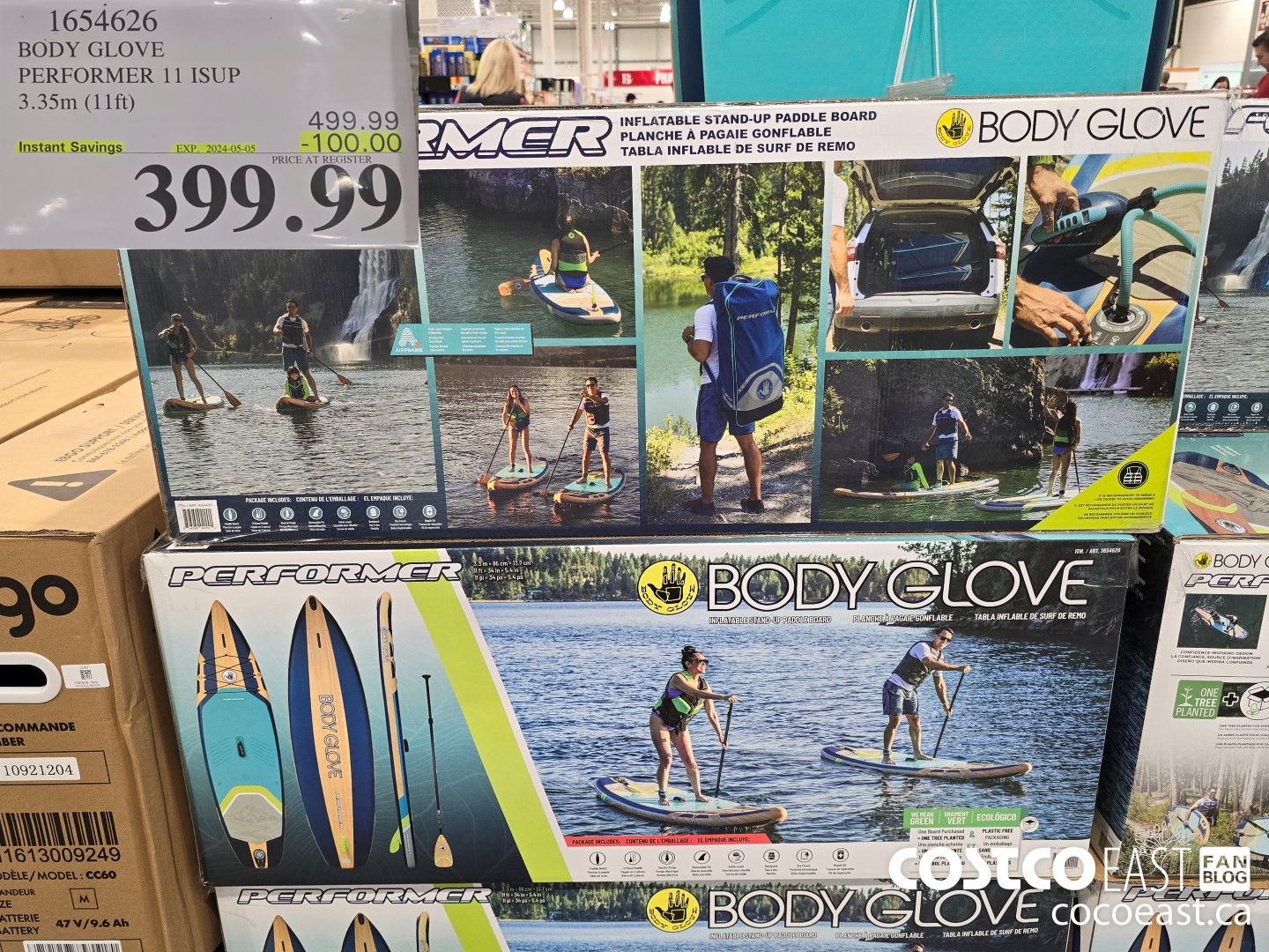 1654626 BODY GLOVE PERFORMER 11 ISUP 3.35m (11ft) ($100.00 INSTANT SAVINGS EXPIRES ON 2024-05-05) $399.99