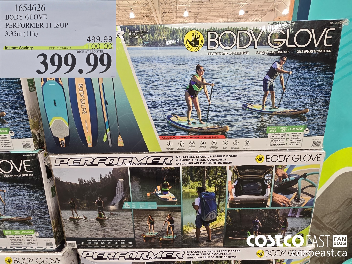 1654626 BODY GLOVE PERFORMER 11 ISUP 3.35m (11ft) ($100.00 INSTANT SAVINGS EXPIRES ON 2024-05-05) $399.99