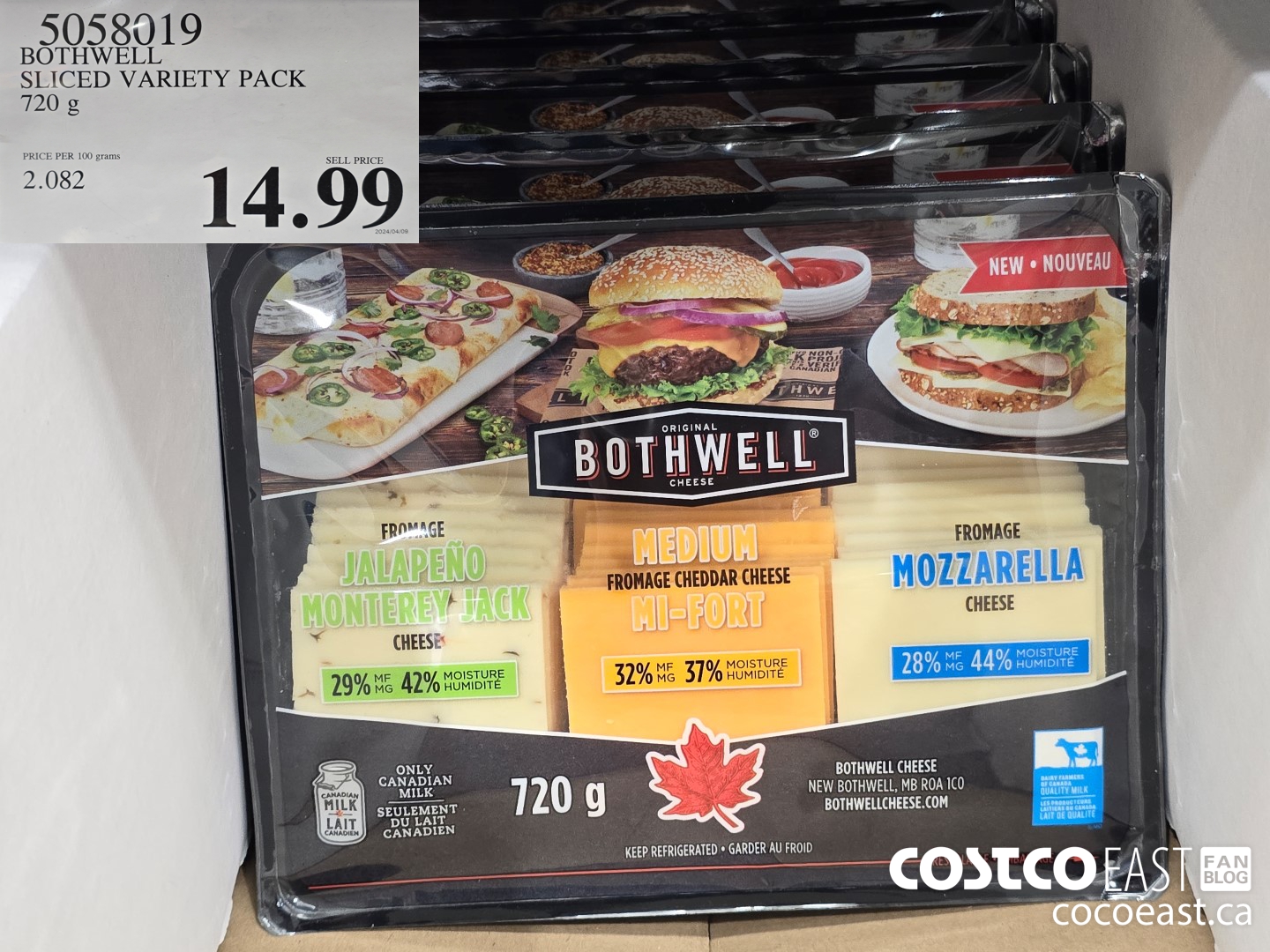 5058019 BOTHWELL SLICED VARIETY PACK 720 g $14.99