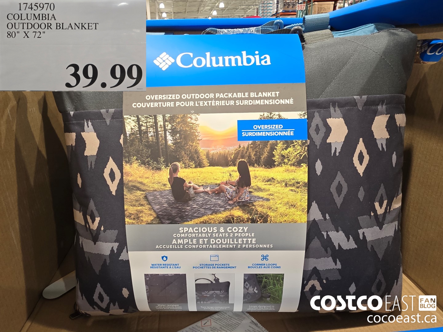 1745970 COLUMBIA OUTDOOR BLANKET 80