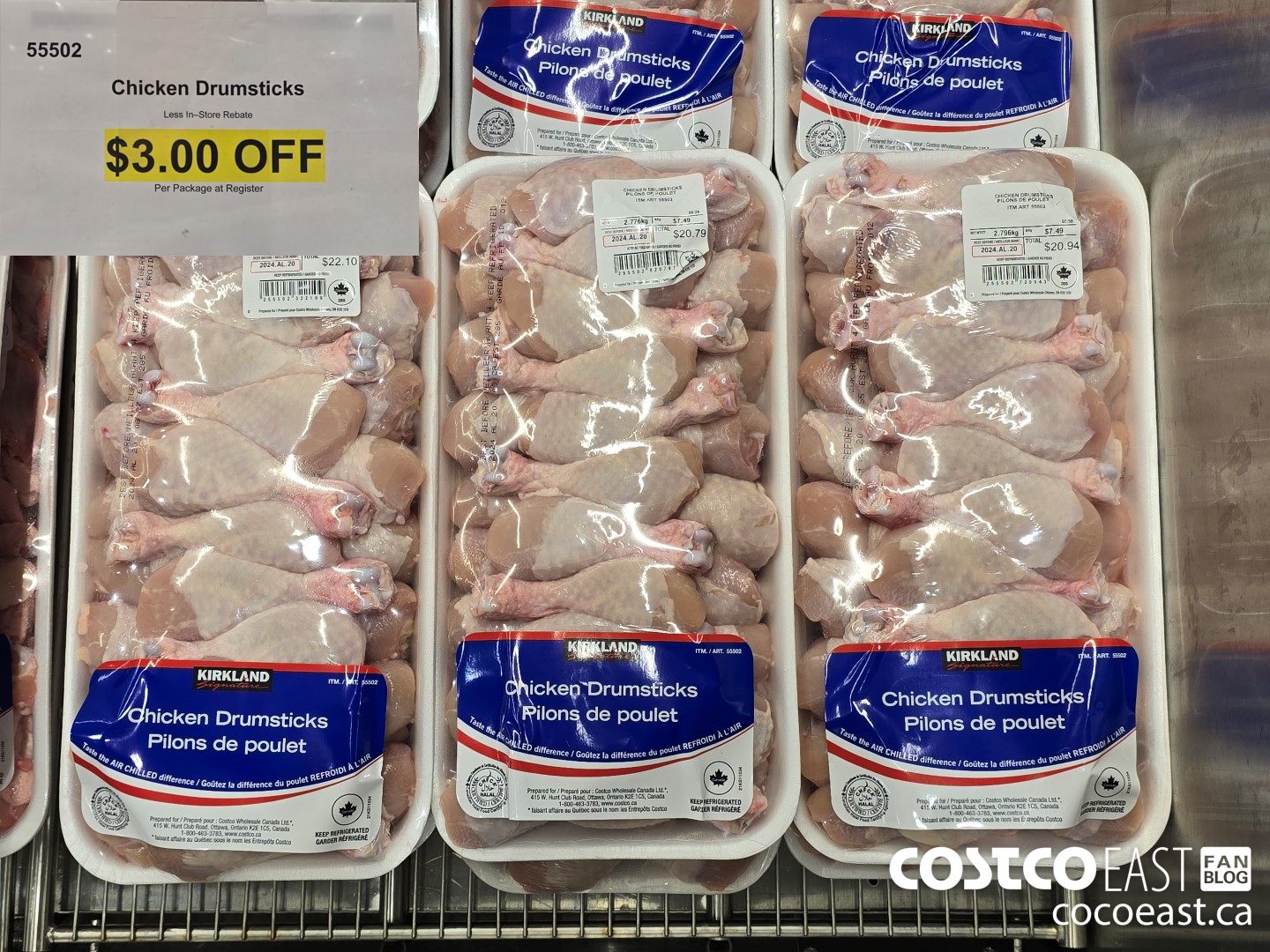 55502 Chicken Drumsticks ($3.00 INSTANT SAVINGS)