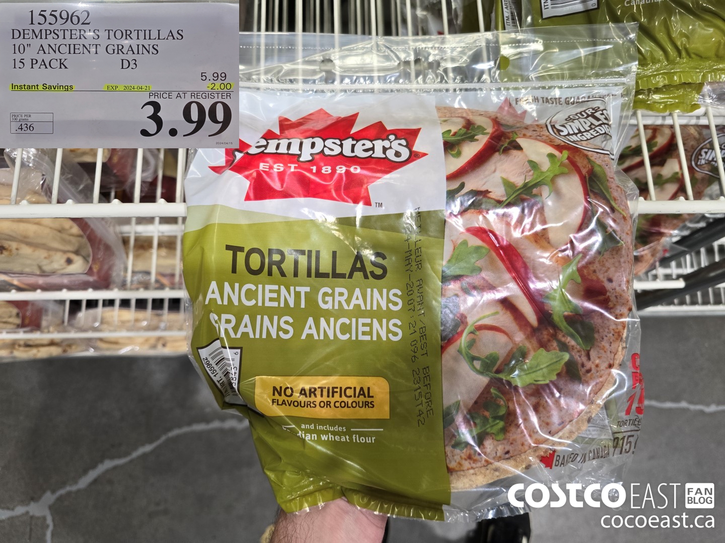 155962 DEMPSTER'S TORTILLAS 10