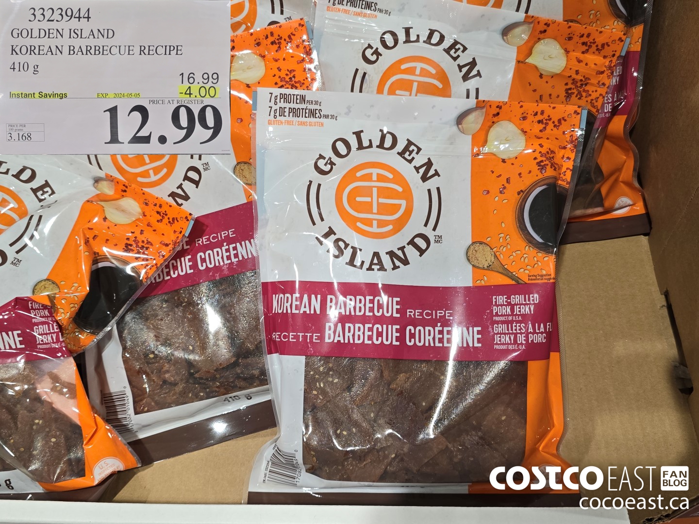 3323944 GOLDEN ISLAND KOREAN BARBECUE RECIPE 410 g ($4.00 INSTANT SAVINGS EXPIRES ON 2024-05-05) $12.99