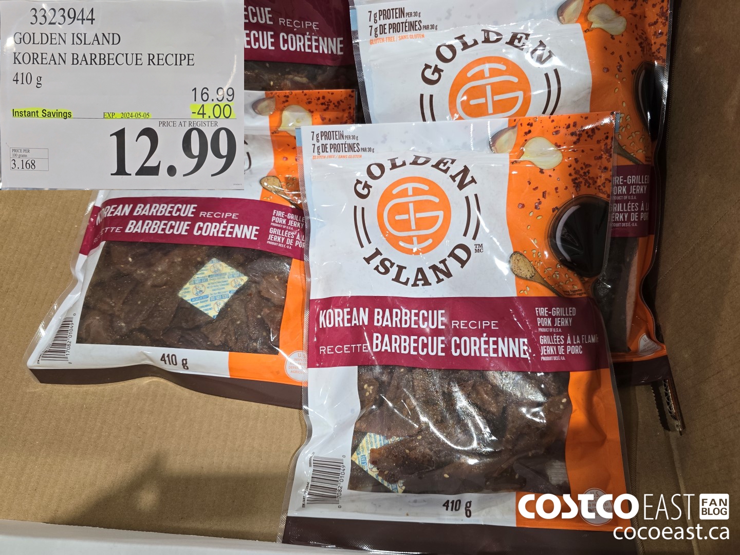 3323944 GOLDEN ISLAND KOREAN BARBECUE RECIPE 410 g ($4.00 INSTANT SAVINGS EXPIRES ON 2024-05-05) $12.99