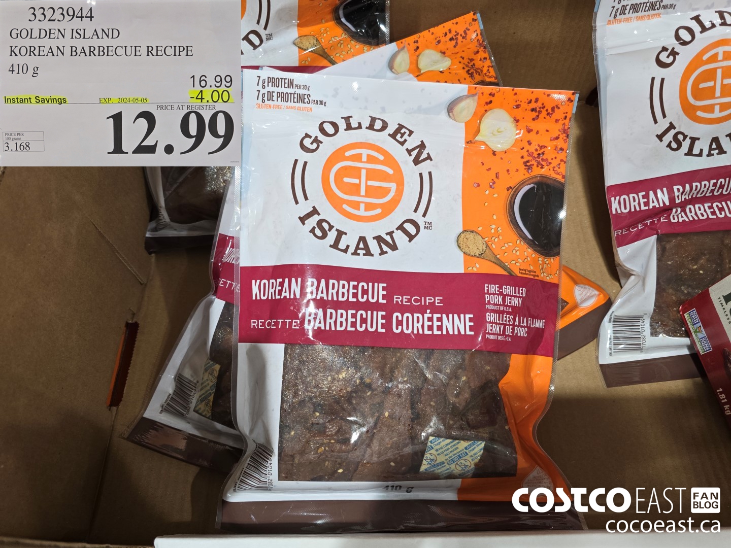 3323944 GOLDEN ISLAND KOREAN BARBECUE RECIPE 410 g ($4.00 INSTANT SAVINGS EXPIRES ON 2024-05-05) $12.99