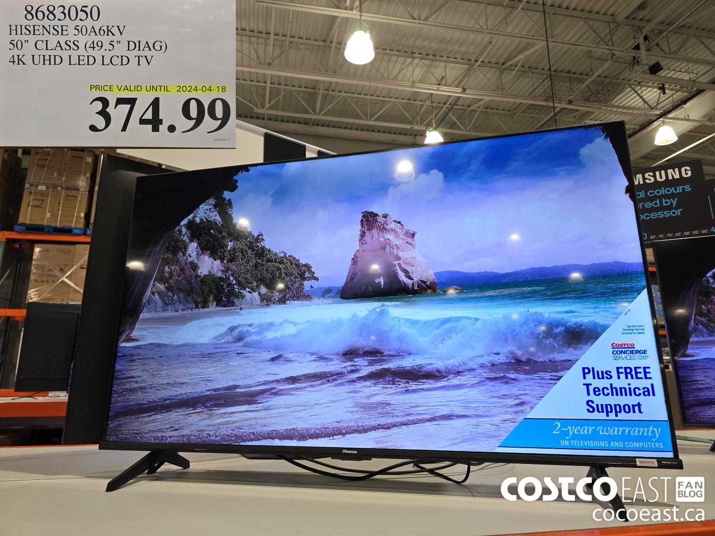 8683050 HISENSE 50A6KV 50