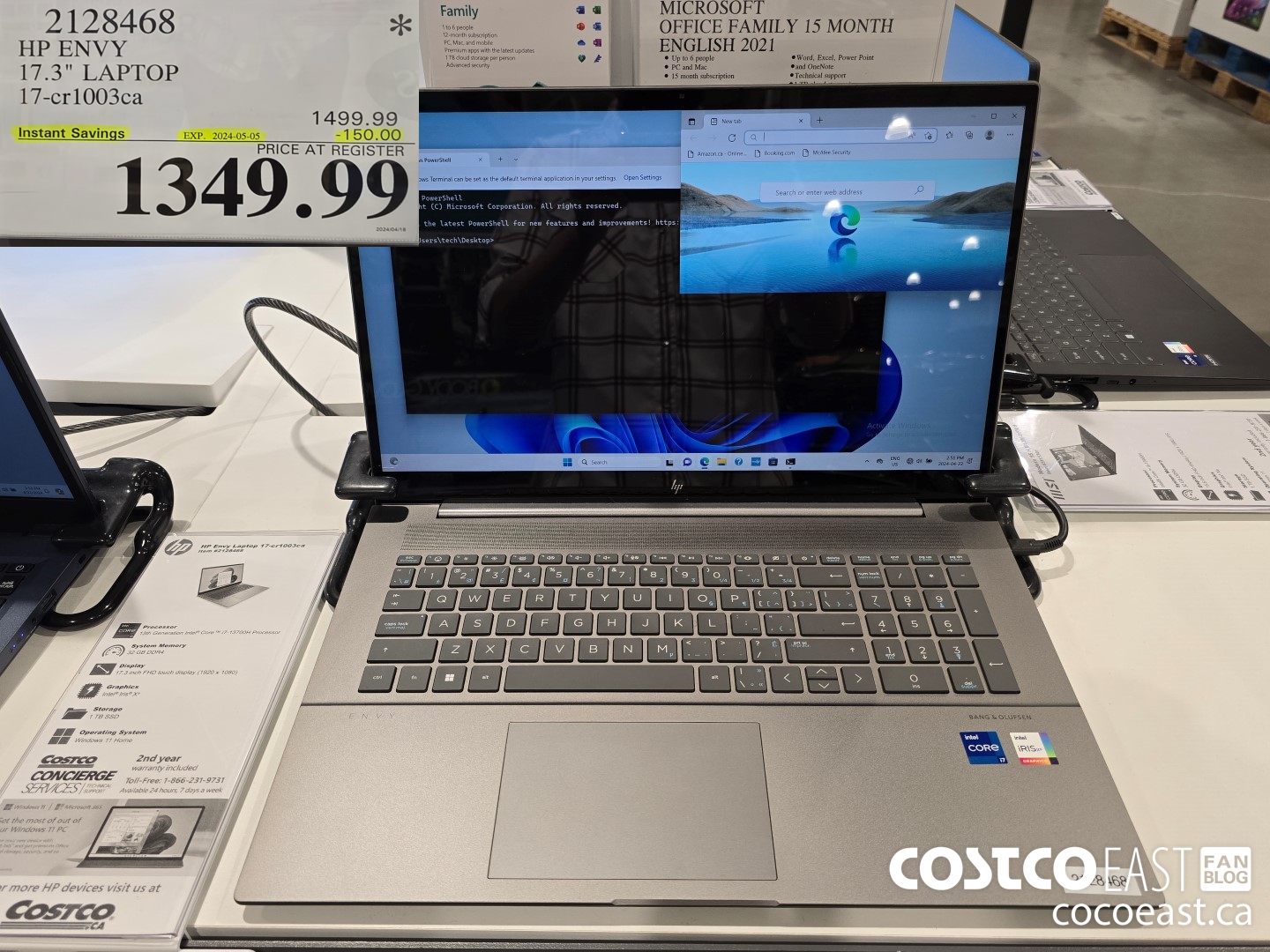 2128468 HP ENVY 17.3