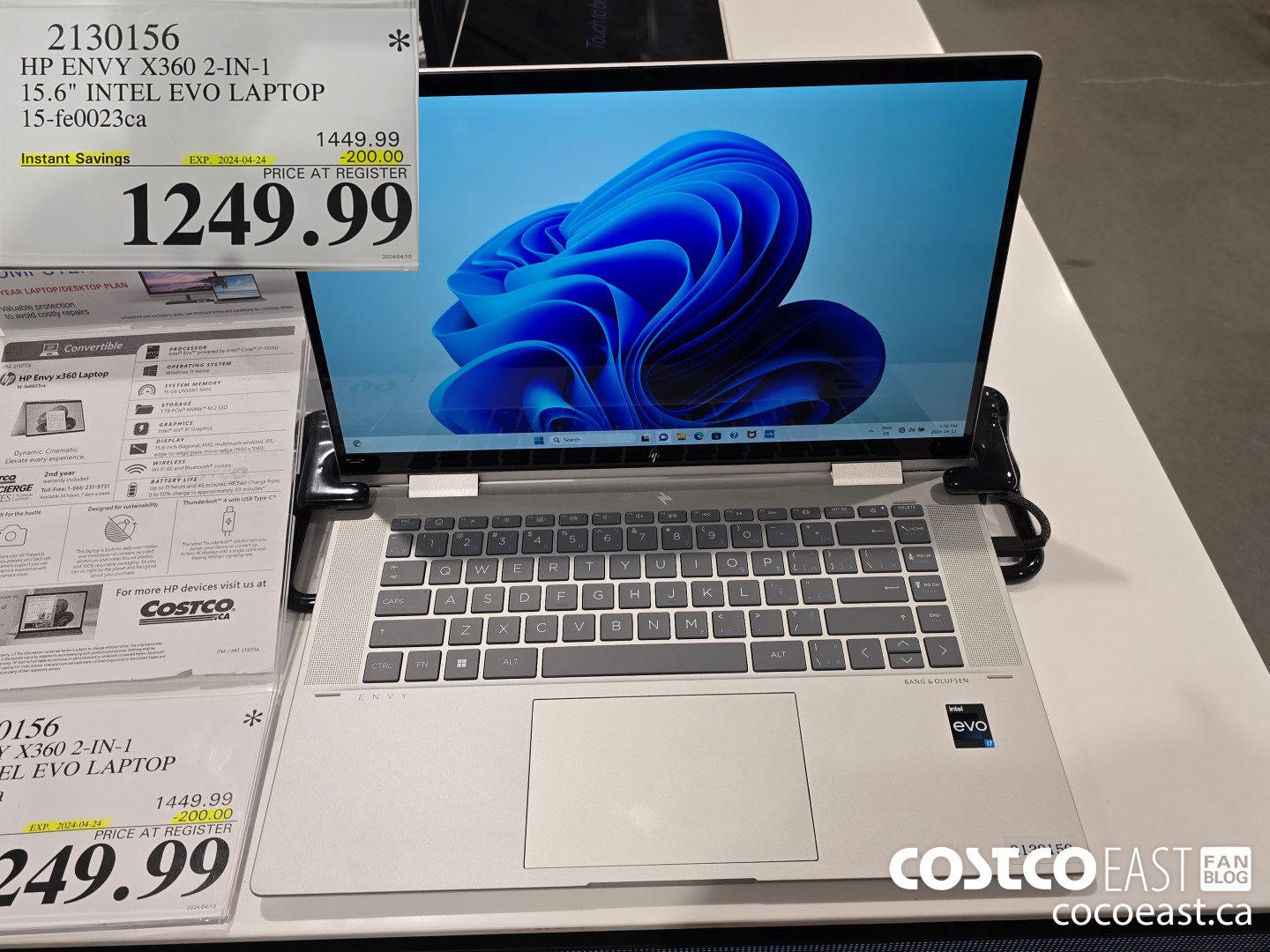 2130156 HP ENVY X360 2-IN-1 15.6